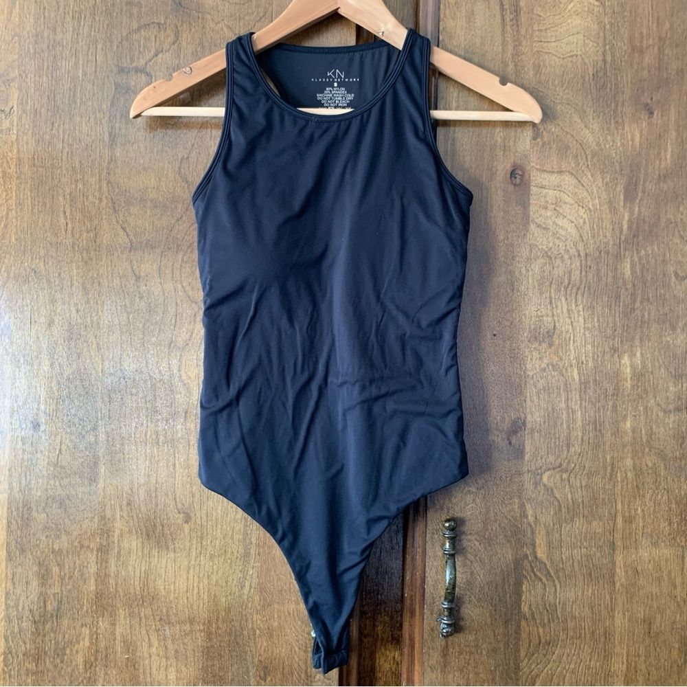 Klassy Network Black One-Piece Bodysuit